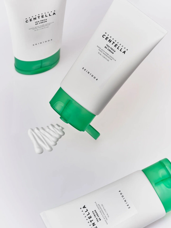 کرم مرطوب کننده و ضد التهاب برای پوست های حساس،چرب و مستعد جوش و آکنه برند skin1004