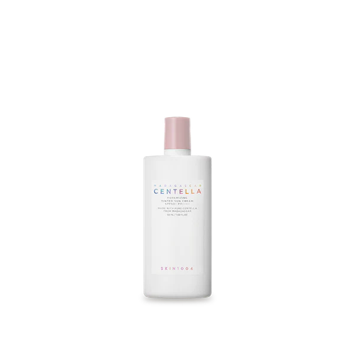 ضدآفتاب رنگی Skin1004 با SPF50 و عصاره سنتلا، مناسب کاهش منافذ باز